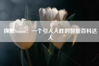 探索Simon：一个引人入胜的智能百科达人