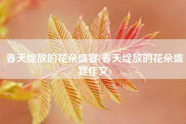 春天绽放的花朵盛宴(春天绽放的花朵盛宴作文)