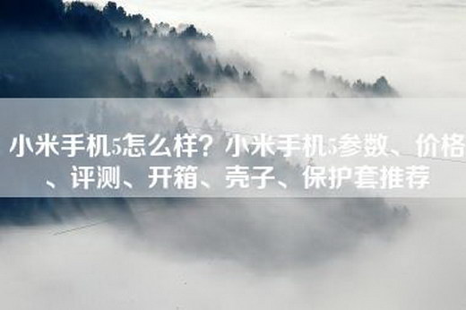 小米手机5怎么样？小米手机5参数、价格、评测、开箱、壳子、保护套推荐