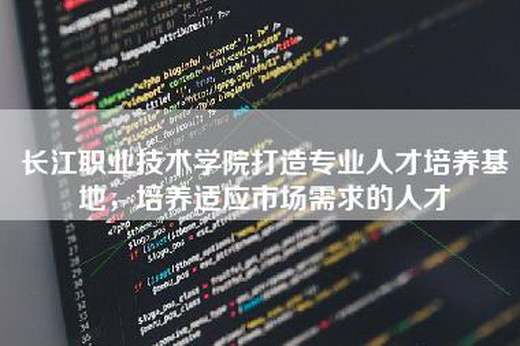 长江职业技术学院打造专业人才培养基地，培养适应市场需求的人才