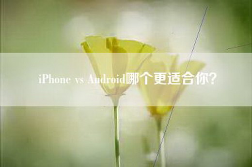 iPhone vs Android哪个更适合你？