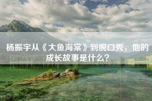 杨振宇从《大鱼海棠》到脱口秀，他的成长故事是什么？